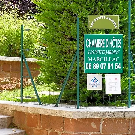 Les Petits Jardins Alojamento de Acomodação e Pequeno-almoço Marcillac-Vallon